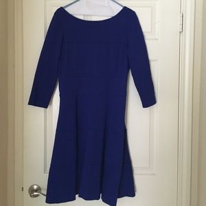 Banana Republic 3/4 sleeve boat neck dress
