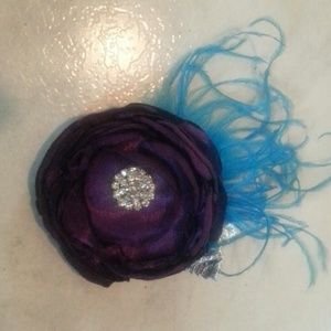 Flower hair clip