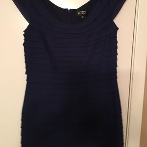 Navy blue dress
