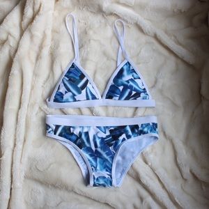 Lead Bring Blue Bikini