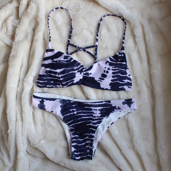 Blue Print Bikini