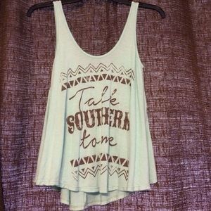 "Talk Southern To Me" tank top