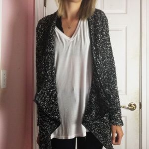 Black and White Cardigan