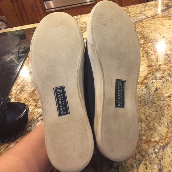 Women's navy sperrys - Picture 4 of 4