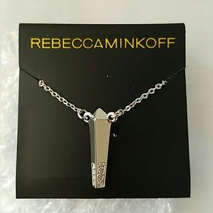 NWOT Rebecca Minkoff silver necklace