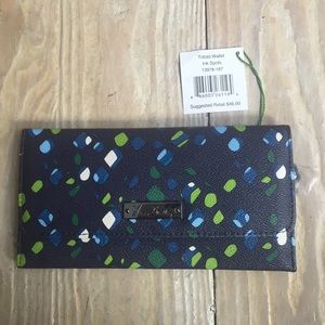 Vera Bradley trifold wallet
