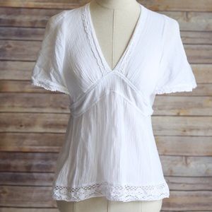 Anthopologie White Top