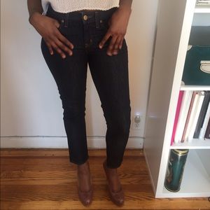 J. Crew Toothpick Ankle Denim