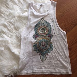O'Neill white Bali Tank Top XS