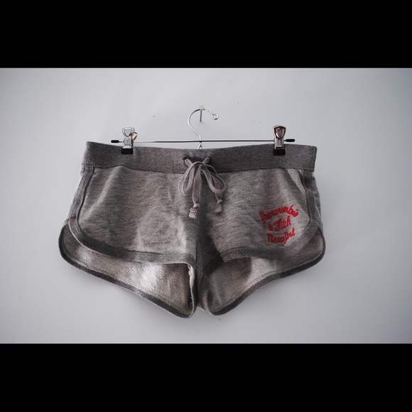 Abercrombie and Fitch Curved Hem Shorts