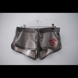 Abercrombie and Fitch Curved Hem Shorts