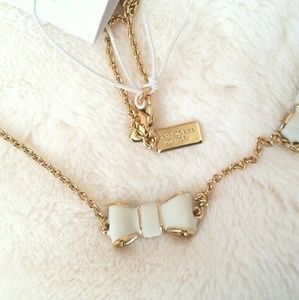 NWT Kate Spade Take a Bow Necklace