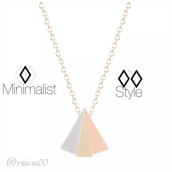 Boutique Jewelry - 🎉HP!🎉Trigonometry Pendant/Necklace-18K Gold!