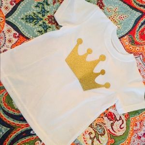 Toddler girls princess shirt