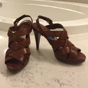 Cole Haan high heeled sandals. Worn once!