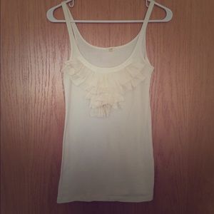 Jcrew ruffle tank