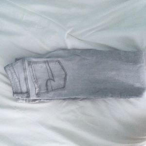 gray American eagle jeggings