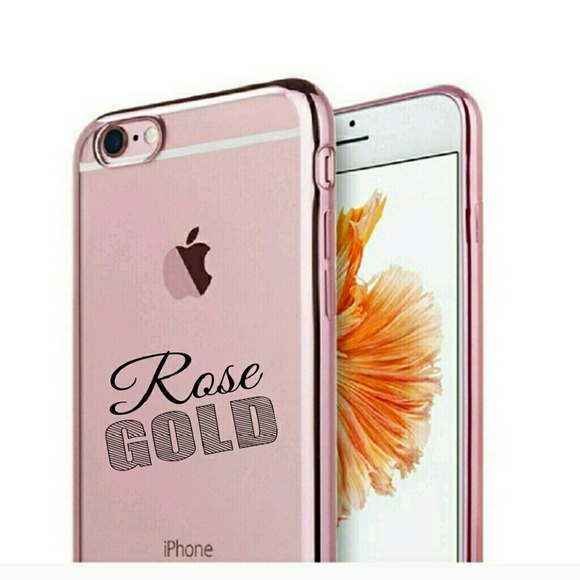 🎉|1 LEFT| • IPHONE 6S PLUS Clear Metallic Case • - Picture 4 of 4