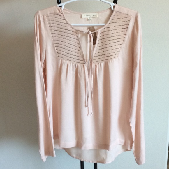 Just Peachy! Long Sleeve Top