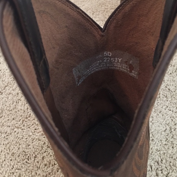 SOLD Justin Cowgirl Boots - Picture 2 of 4