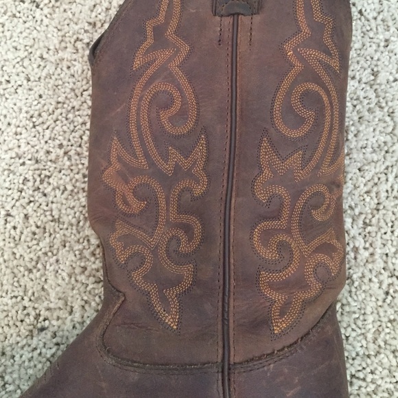 SOLD Justin Cowgirl Boots - Picture 3 of 4