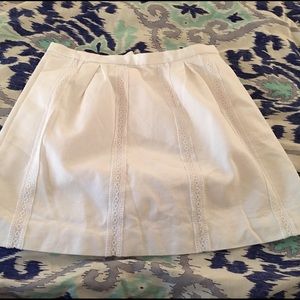 J.Crew White Skirt