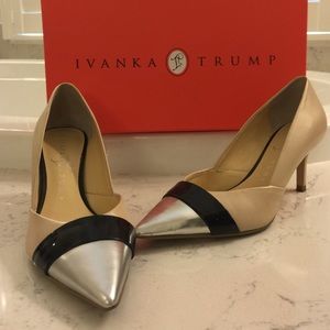 Ivanka Trump 2" kitten heel.