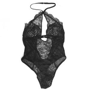 Victoria secret one piece lingerie teddy halter