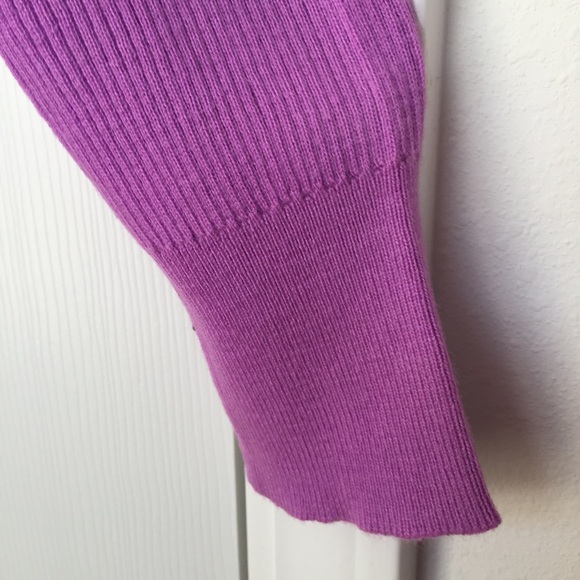 Banana Republic purple cardigan - Picture 3 of 4