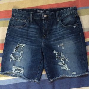 Mossimo Boyfriend Jean Shorts