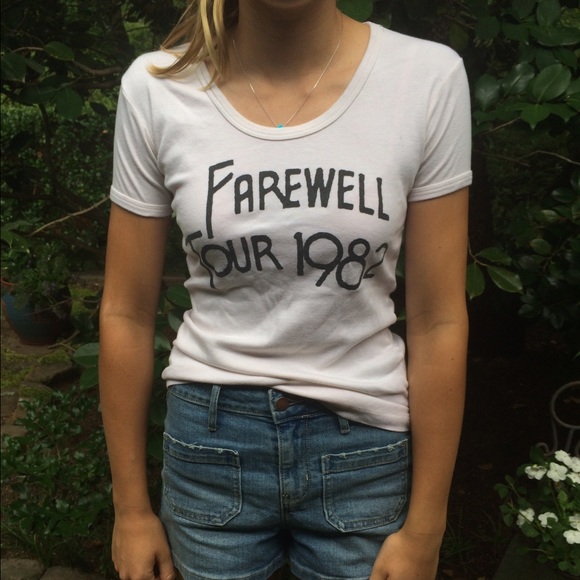 Farewell shirt the who