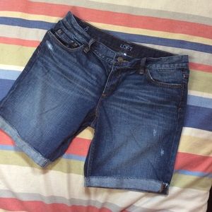 Ann Taylor Loft Jean Shorts