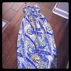 A maxi dress