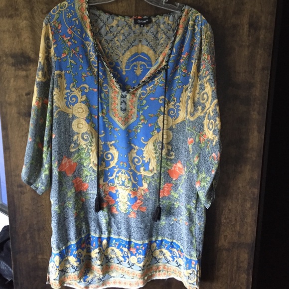 Silk tunic