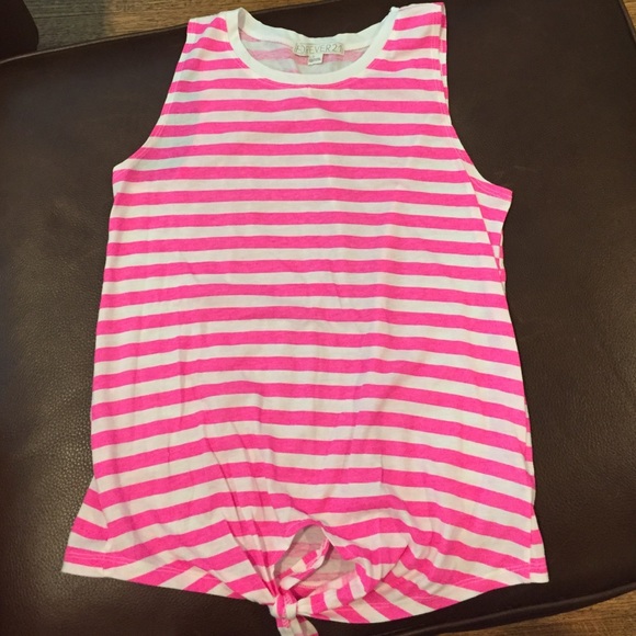 NWOT Forever 21 Stripe Tank S