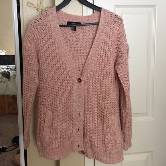 Light pink cardigan