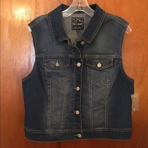 Wax Jean Brand Jean Vest