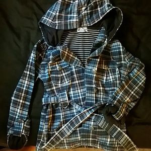 Plaid Sweater style Jacket