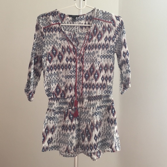 Forever21 bohemian top