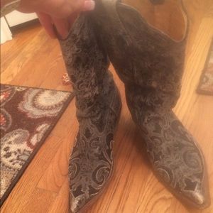 Corral boots black lizard