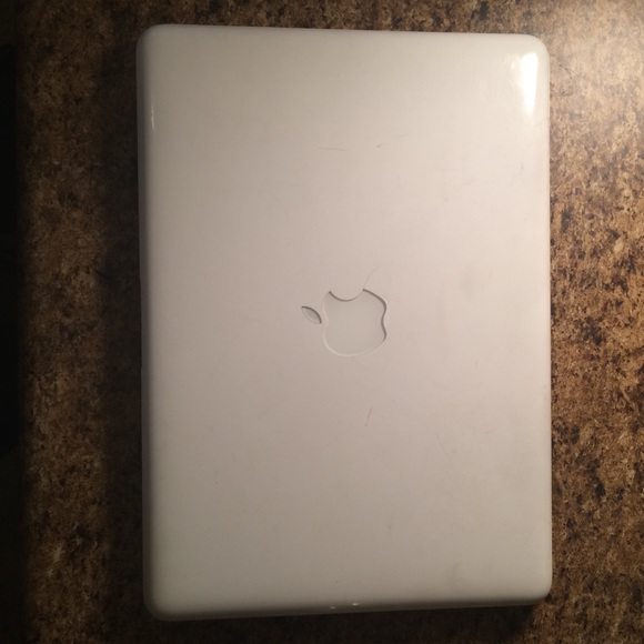 White MacBook