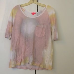 BDG loose tie dye top