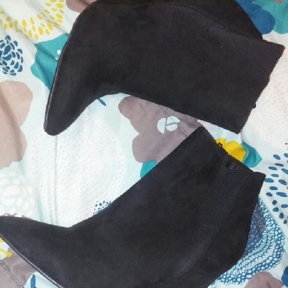 Black booties