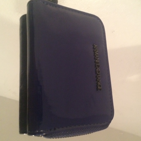 ARMANI EXCHANGE COIN/CARD HOLDER (NAVY)