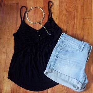 🌻AEO Black Tank