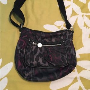 Purse leopard print cross body purse