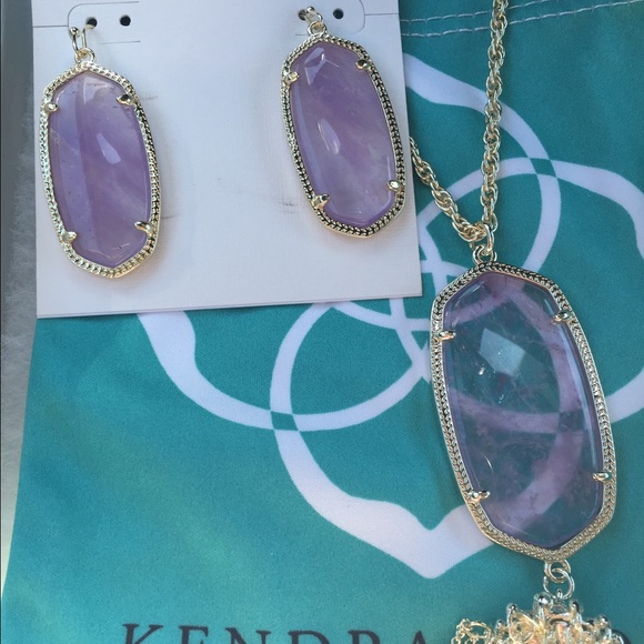 Kendra Scott Amethyst Set