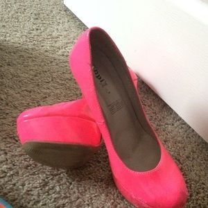 Hot Pink High Heels