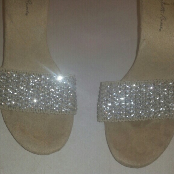 Charlotte Russe Sparkling Wedges