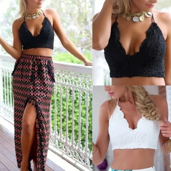 🇺🇸JULY 4th SALE🇺🇸NWT lace bralette/crop top